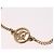 Christian Dior Vintage logo Metal Doré - vue 4