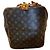 Louis Vuitton Sac Souple Monogram Canvas 55 Marrone - vista 4