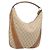 Gucci Vintage Zip Hobo GG Canvas with Leather Large Beige - Ansicht 2