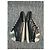 Chanel Sneaker aus gestepptem Leder und Wildleder Schwarz Weiß - Ansicht 4