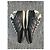 Chanel Sneaker aus gestepptem Leder und Wildleder Schwarz Weiß - Ansicht 5