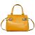 Salvatore Ferragamo Double Gancini Side Buckle Leather Medium Orange