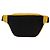 Fendi Cuir embossé Zucca avec fermeture éclair à la taille Jaune - vue 2