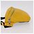 Fendi Cuir embossé Zucca avec fermeture éclair à la taille Jaune - vue 4