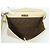 Autre Marque Saint Laurent Uptown Leather Mini Bege - vista 4