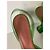Amina Muaddi Sandali Slingback Begum Verdi Verde - vista 4
