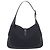 Gucci Vintage Jackie Hobo GG Canvas con Pelle Medium Nero - vista 2