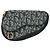 Christian Dior Saddle Zip Diorissimo Canvas Blu navy