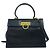 Salvatore Ferragamo Convertible Top Handle Leather Blu navy