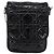 Borsa Christian Dior Chain Cannage in pelle verniciata nera argento Auth 205445V Nero - vista 2