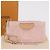 LOUIS VUITTON Monogram Denim Pochette Cles Portamonete Rosa M13208 Auth ka6496M Monogramma - vista 12