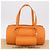 Borsa a mano LOUIS VUITTON Epi Soufflot Orange Mandarin M5222H LV Auth 167753SAM Arancione Grigio - vista 12