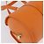 Borsa a mano LOUIS VUITTON Epi Soufflot Orange Mandarin M5222H LV Auth 167753SAM Arancione Grigio - vista 14