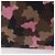 Bolso de hombro PRADA Canvas Camouflage Green Pink Auth bs37142 Rosa Verde - vista 5