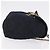 PRADA Chain Shoulder Bag Nylon Navy Gold Auth 206423 Golden Navy blue - view 5