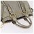Miu Miu Handtasche Leder 2way Grau Gold Auth 167735M Braun Golden - Ansicht 6