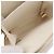 Borsa a mano CHANEL Matelasse con catena in pelle d'agnello 2way White Gold CC Auth 206465M Bianco D'oro - vista 23