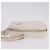 Borsa a mano CHANEL Matelasse con catena in pelle d'agnello 2way White Gold CC Auth 206465M Bianco D'oro - vista 5