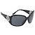 Bulgari Occhiali da sole BVLGARI Plastica Nero Argento Auth BA16227