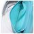 Tarjetero PRADA piel Saffiano Turquoise Blue Gold Auth BA16080A Dorado Turquesa - vista 20