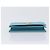 Tarjetero PRADA piel Saffiano Turquoise Blue Gold Auth BA16080A Dorado Turquesa - vista 7