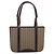 Céline Sac Cabas CELINE C Macadam Canvas Beige Ton Or Auth 207349A - vue 3