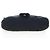 Borsa a spalla FENDI Mamma Baguette in jersey di cotone nero e argento 26424 Auth am12709A - vista 11