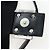 Borsa a spalla FENDI Mamma Baguette in jersey di cotone nero e argento 26424 Auth am12709A - vista 18