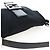 Borsa a spalla FENDI Mamma Baguette in jersey di cotone nero e argento 26424 Auth am12709A - vista 6