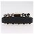Borsa FENDI Mamma Baguette Studs Rhinestones Pelle Nero Oro 8BR600 Auth yk20953SM - vue 11