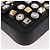 Borsa FENDI Mamma Baguette Studs Rhinestones Pelle Nero Oro 8BR600 Auth yk20953SM - vue 12