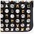 Borsa FENDI Mamma Baguette Studs Rhinestones Pelle Nero Oro 8BR600 Auth yk20953SM - vue 21
