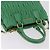 Bolso de mano Miu Miu Matelassé de cuero 2way Verde Oro Auth 167731M Dorado - vista 14