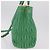 Bolso de mano Miu Miu Matelassé de cuero 2way Verde Oro Auth 167731M Dorado - vista 3