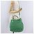 Bolso de mano Miu Miu Matelassé de cuero 2way Verde Oro Auth 167731M Dorado - vista 34