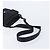 Bolsa de Ombro PRADA Nylon Preto Prata Auth 206731A - vista 7