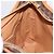 Céline Bolso de hombro CELINE Macadam Canvas PVC Leather Brown Gold Auth 206060 Castaño Dorado - vista 25