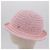 Sombrero CHANEL Paja M Rosa CC Auth 167758M - vista 4
