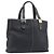 Borsa a mano Burberrys in pelle nera e oro autentica 206753A Nero D'oro