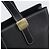 Borsa a mano Burberrys in pelle nera e oro autentica 206753A Nero D'oro - vista 13