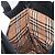 Borsa a mano Burberrys in pelle nera e oro autentica 206753A Nero D'oro - vista 18
