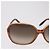 Gafas de sol Bottega Veneta Plástico Marrón Tono Dorado Auth BA16149 Castaño - vista 3