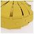 Bottega Veneta Borsa The Shell in pelle 2way Gialla Auth 206926V Giallo - vista 18