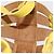 Bottega Veneta Borsa The Shell in pelle 2way Gialla Auth 206926V Giallo - vista 26