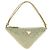 PRADA Schultertasche Satin Strass Gold Auth BA16050M Golden