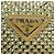 PRADA Schultertasche Satin Strass Gold Auth BA16050M Golden - Ansicht 16