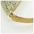 PRADA Schultertasche Satin Strass Gold Auth BA16050M Golden - Ansicht 8