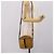 Borsa a tracolla Cartier Must Line Trinity in pelle beige e oro autentica 207443 D'oro - vista 23