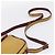 Borsa a tracolla Cartier Must Line Trinity in pelle beige e oro autentica 207443 D'oro - vista 8
