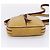 Borsa a tracolla Cartier Must Line Trinity in pelle beige e oro autentica 207443 D'oro - vista 9